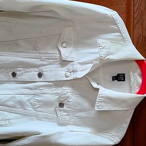 White Gap Denim Jacket